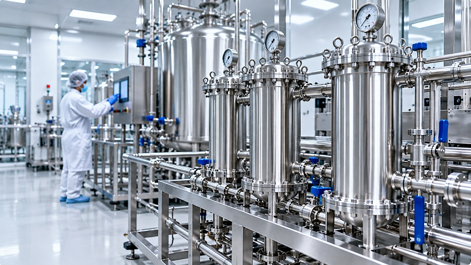 Pharmaceuticals API Industrial Filtration Plant