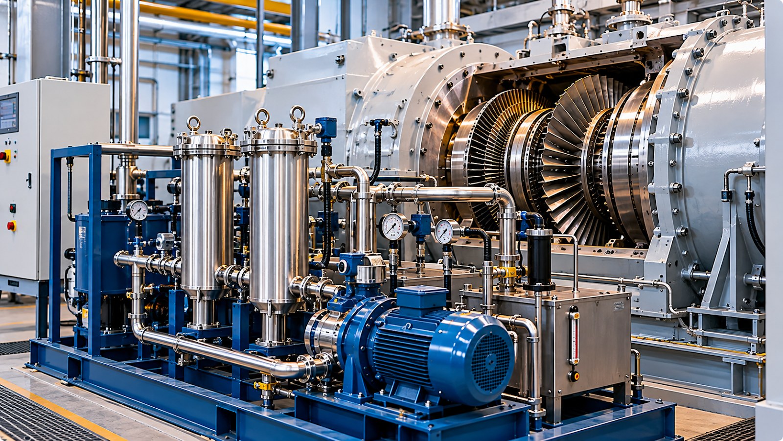 Turbine Oil Filtration Systems